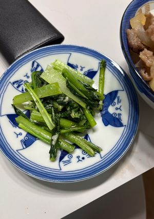 小松菜の中華炒め-レシピのメイン写真