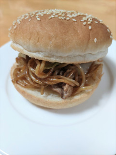 シンプル焼きそばバーガー-レシピのメイン写真
