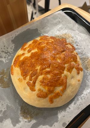中にチーズが入ったふわふわとろーりフォカッチャ✨-レシピのメイン写真