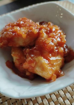 とりチリ♪簡単！鶏むねのチリソース！-レシピのメイン写真