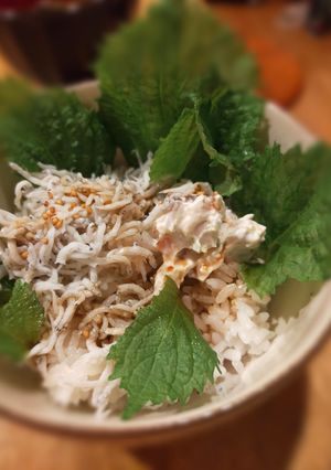 じゃことホッキ貝サラダのポキ丼-レシピのメイン写真