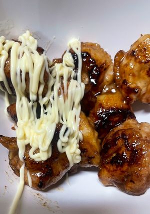 ラーメン屋が教える！鶏の照り焼きマヨネーズ添え-レシピのメイン写真