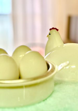 電子レンジゆで卵　加熱時間-レシピのメイン写真
