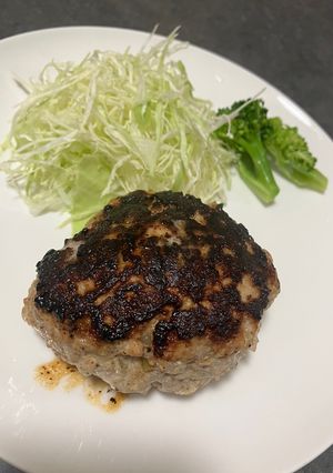 塩麹ハンバーグ(豆腐でかさまし)-レシピのメイン写真