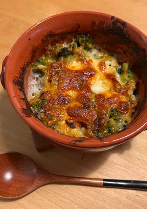 ブロッコリー味噌チーズ焼き-レシピのメイン写真
