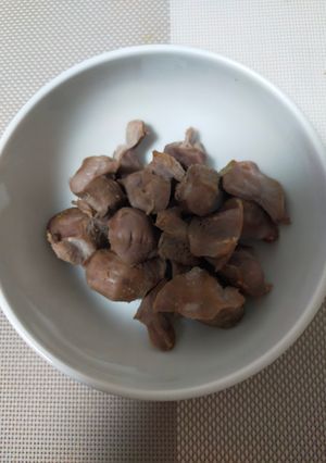 砂ずりの塩コショウ炒め-レシピのメイン写真