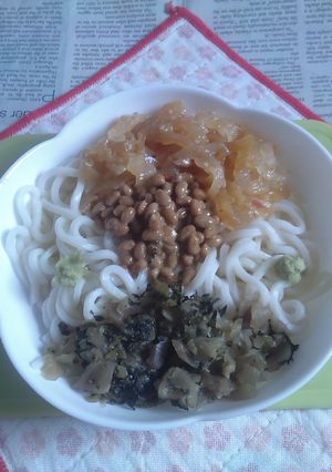 醤油うどん風冷やしうどんV119味すぐき-レシピのメイン写真