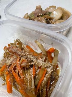 人参と牛蒡のきんぴら-レシピのメイン写真