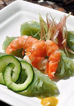 ごちそう風 こんにゃく素麺♪-レシピのメイン写真