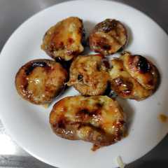 รูปของ 生シイタケ南蛮味噌チーズ焼き