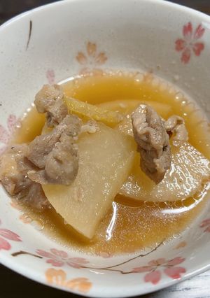 豚肉と大根の煮物-レシピのメイン写真