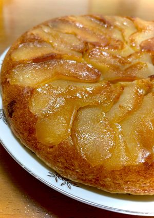 30分で🍴簡単タルトタタン風ケーキ-レシピのメイン写真