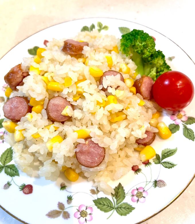 とうもろこしご飯ピラフ♡炊飯器で簡単♡絶品-レシピのメイン写真
