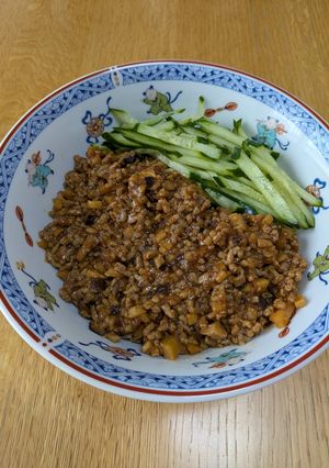 炸醤麺(肉みそそば)-レシピのメイン写真
