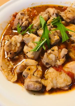 鶏肉のシンプルなトマト缶煮-レシピのメイン写真