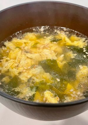 コツあり！コクGood＊わかめ卵スープ＊-レシピのメイン写真