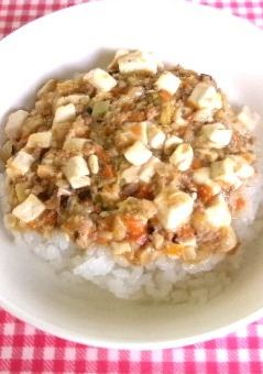 麻婆豆腐・保育園給食-レシピのメイン写真