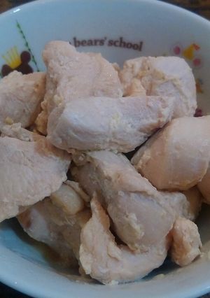 鶏むね肉の生姜と浅漬けの素焼き-レシピのメイン写真