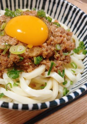 肉味噌うどん-レシピのメイン写真
