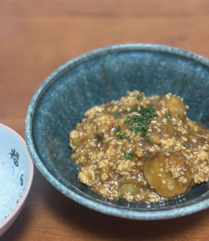 簡単！新じゃがほくほく甘辛そぼろ煮 by 🌻himawari🌻 【クックパッド