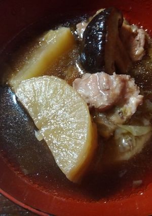 【圧力鍋で】簡単おでん風大根煮-レシピのメイン写真
