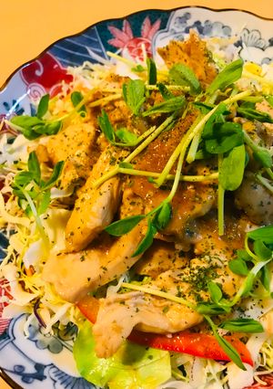 鶏胸肉のあまから生姜焼き-レシピのメイン写真