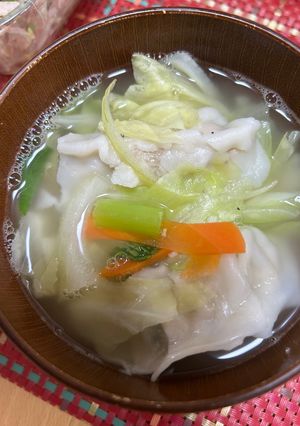 餃子スープ！進化！簡単⭐️-レシピのメイン写真