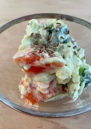 アボカドヨーグルト塩麹のメキシカンサラダ-レシピのメイン写真
