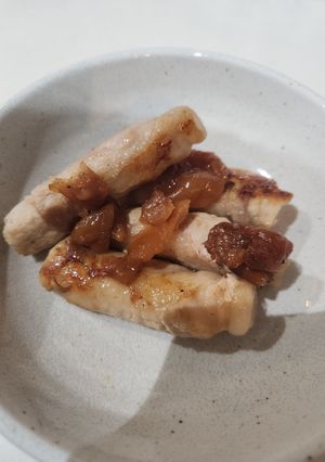 ネギの肉巻き梅肉ソース-レシピのメイン写真