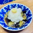 今日の副菜!茄子の揚げ浸しおろし添え