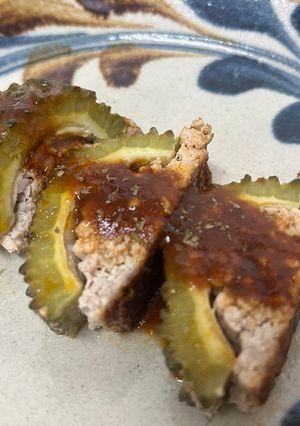 簡単！ゴーヤーの肉詰め-レシピのメイン写真