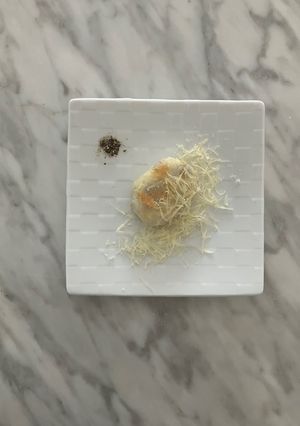 里芋のおやき　パルメザンチーズ-レシピのメイン写真