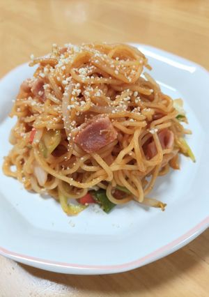 ナポリ焼きそば-レシピのメイン写真