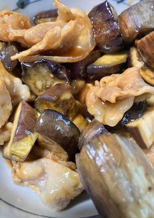簡単 ナス豚肉炒め-レシピのメイン写真