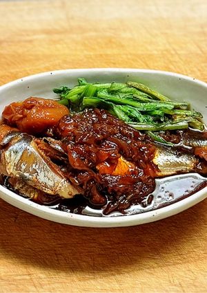 イワシの梅煮-レシピのメイン写真