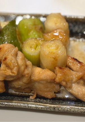 手羽とろとネギのゆず味噌バター炒め-レシピのメイン写真