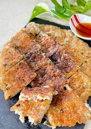 じゃがいもtoむらさきもち麦粉のチヂミ-レシピのメイン写真