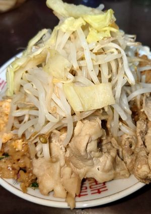 二郎系ラーメン風炊き込みご飯-レシピのメイン写真
