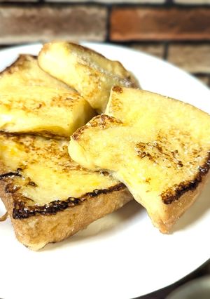 冷凍食パンDE濃厚フレンチトースト♡-レシピのメイン写真