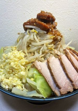 背徳感たっぷり♪二郎風スープ!-レシピのメイン写真