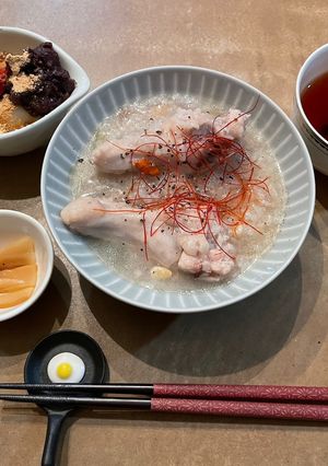 鳥手羽肉元の参鶏湯 疲れ改善メニュー-レシピのメイン写真