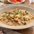 鶏肉ときのこの旨みたっぷり🍄チーズリゾット🧀✨