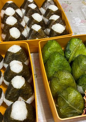 おにぎり　大量　イベント　５５個-レシピのメイン写真