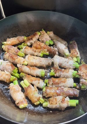 豚バラ肉のアスパラ巻き-レシピのメイン写真