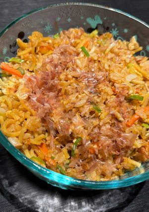 簡単☆そばめし(カレー味)-レシピのメイン写真