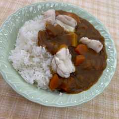 A picture of 市場めし!アンコウカレー 栄養満点◎.