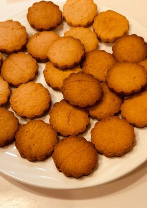 米粉、はちみつを使ったクッキー-レシピのメイン写真
