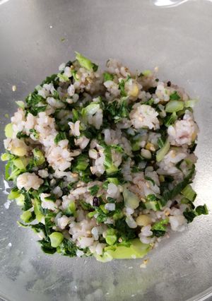 簡単大根葉で菜飯　ご飯-レシピのメイン写真