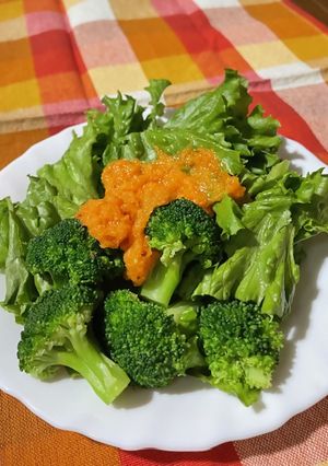 お好みの野菜と☆にんじんドレッシング-レシピのメイン写真