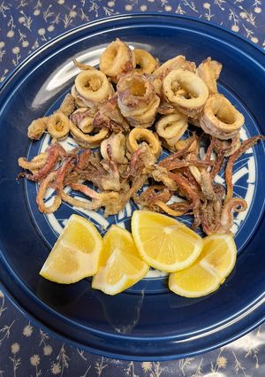 ギリシャ風イカの唐揚げ🇬🇷-レシピのメイン写真